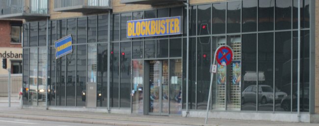 Blockbuster-butik i Glostrup, 26/3-2014. Foto: ©René Thaulov Nielsen