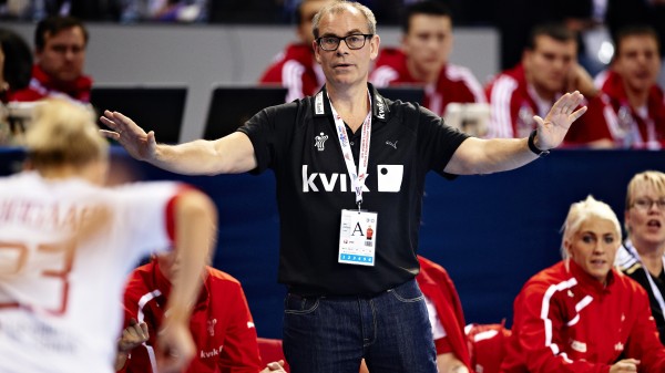 Jan Pytlick ved VM 2013. Pressefoto fra Dansk Håndbold Forbund
