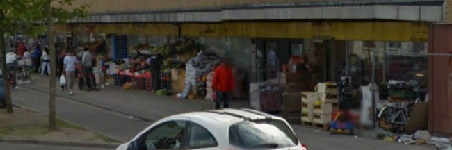 Istanbul Bazar på Frederiksborgvej, København NV Foto: ©Google Maps (Street View)