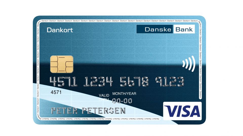 Kontaktløst VISA/Dankort Foto: ©Danske Bank