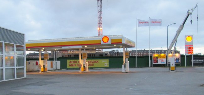 Shell express i Vasbygade i København Foto: ©René Thaulov Nielsen