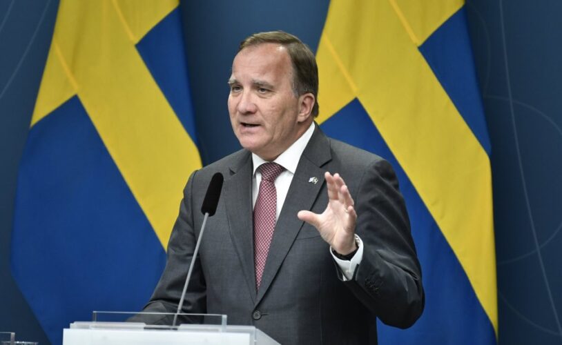 Svensk statsminister har fået et mistillidsvotum